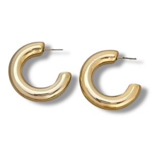 Argollas Doradas Grandes